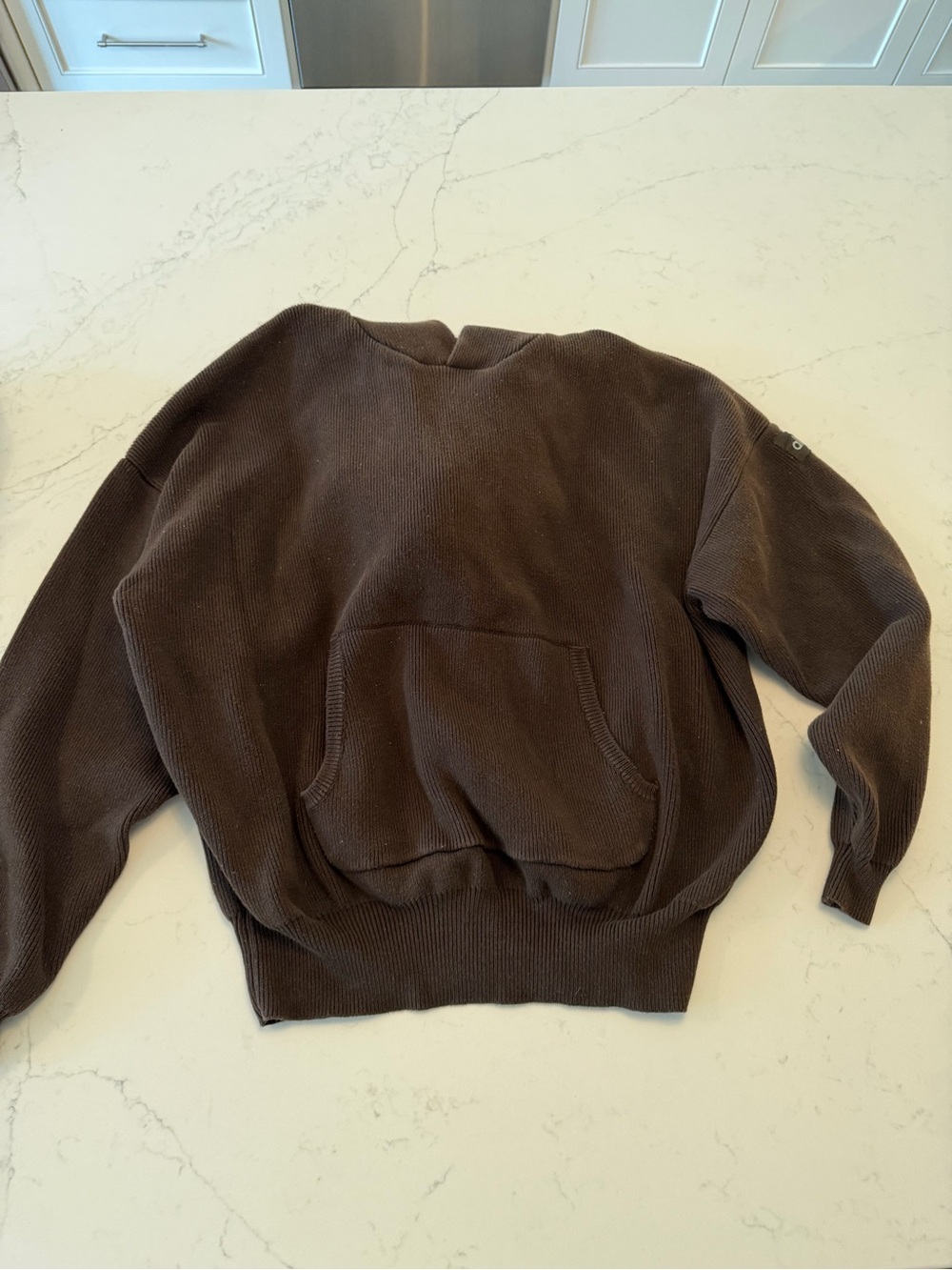 ALO Yoga Brown hoodie
